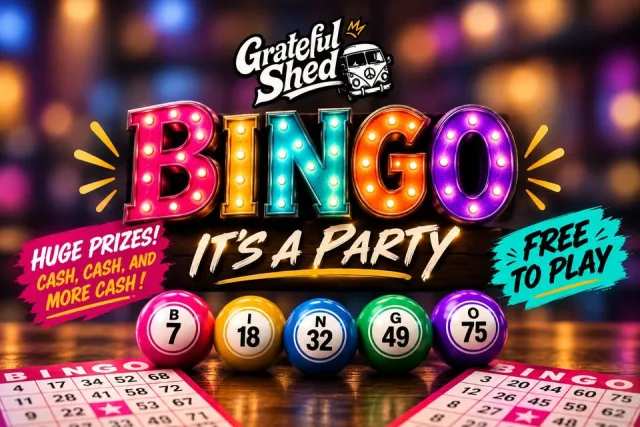 Shed Show Bingo with $2,000.00 Jackpot