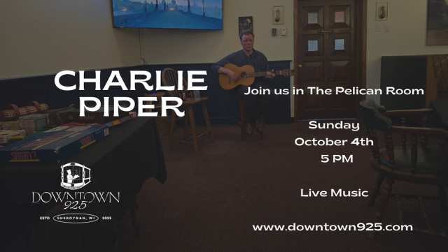 Live Music with Charlie Piper