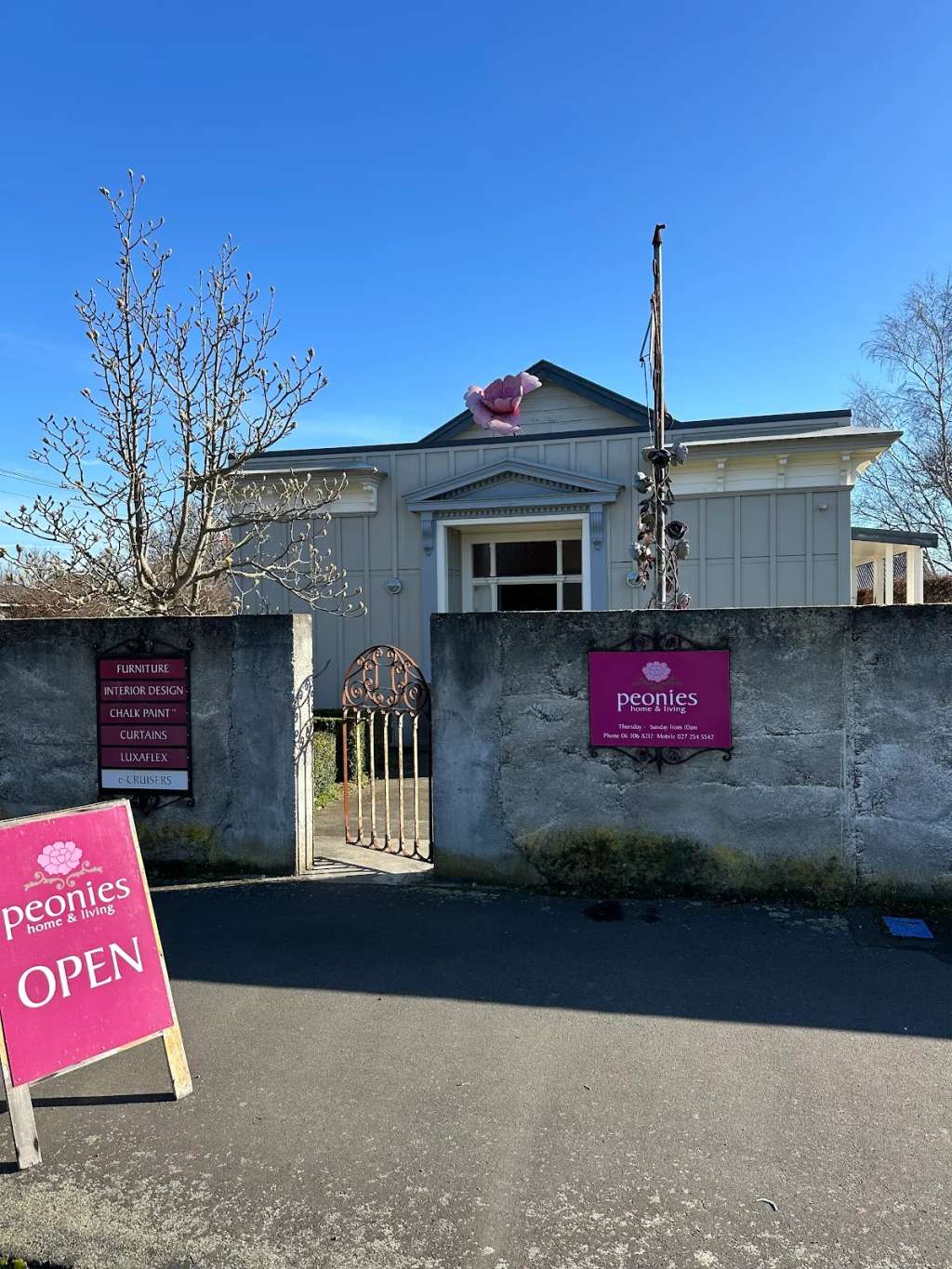 Peonies Home & Living Martinborough